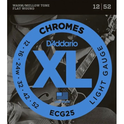 Daddario ECG 25 Struny pre Elektrickú Gitaru 012-052